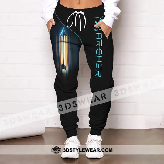 Unisex Clothing, Custom Archery Jogger, Archery Jogger Pants, Gift for Archery Lovers style option 4