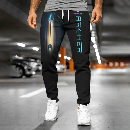 Unisex Clothing, Custom Archery Jogger, Archery Jogger Pants, Gift for Archery Lovers style option 2