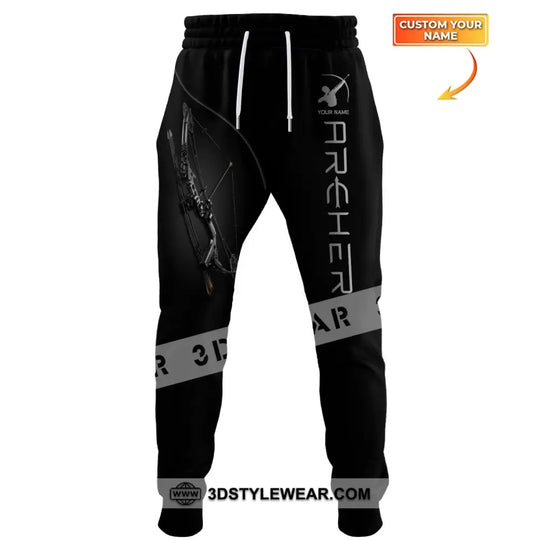 Unisex Clothing, Custom Archery Jogger, Archery Jogger Pants, Gift for Archery Lovers style option 1