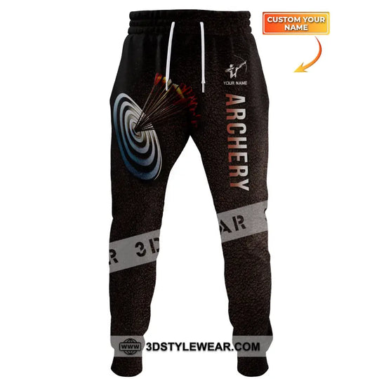 Unisex Clothing, Custom Archery Jogger, Archery Jogger Pants, Gift for Archery Lovers style option 1