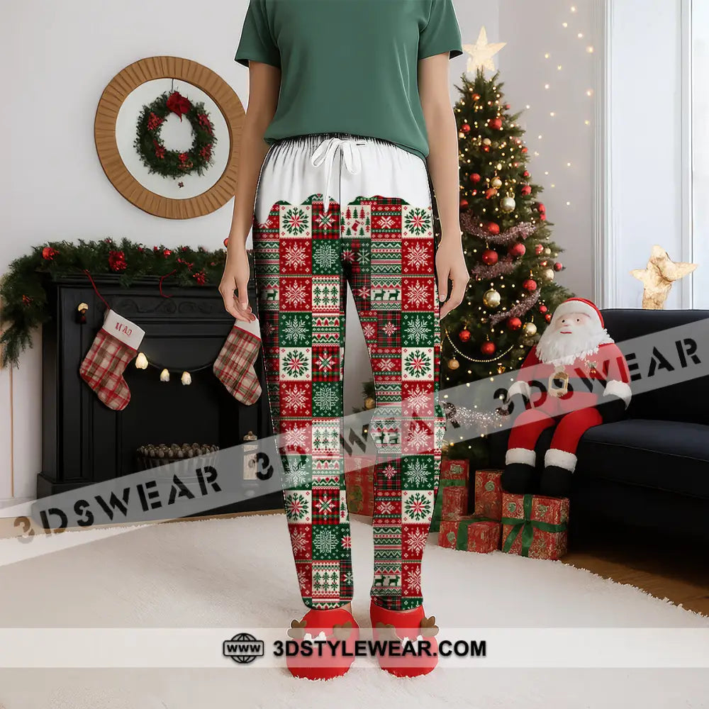 Unisex Pants - Christmas Vibes Pants - Pants