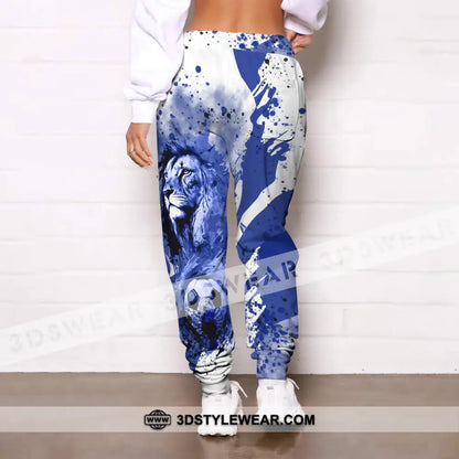 Unisex Pants - Custom Name And Number England National Team Lion Ball