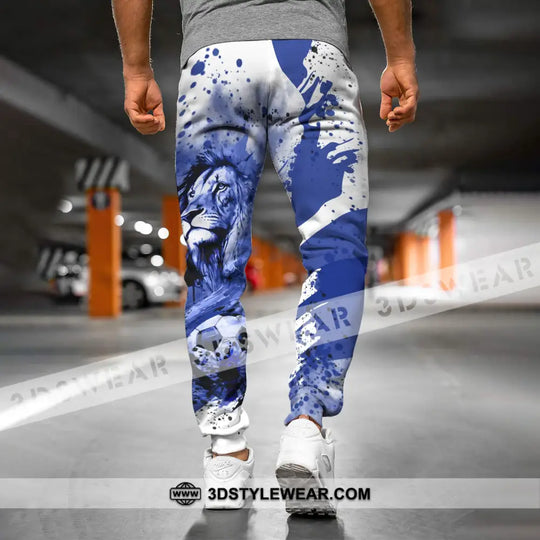 Unisex Pants - Custom Name And Number Pants, England National Team Lion Ball style option 3