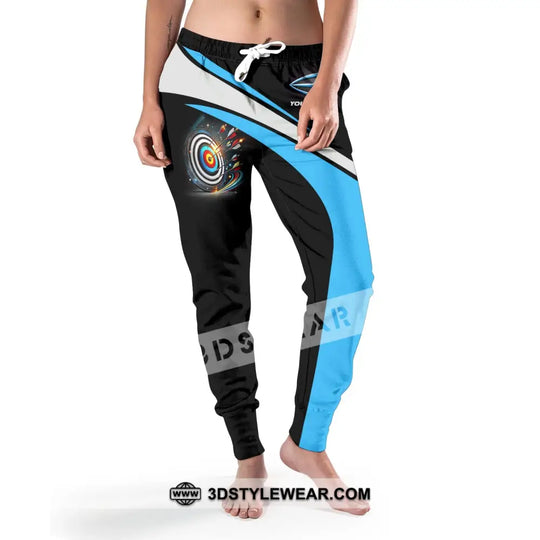 Unisex Pants - Custom Name Archery Sport Pants style option 4