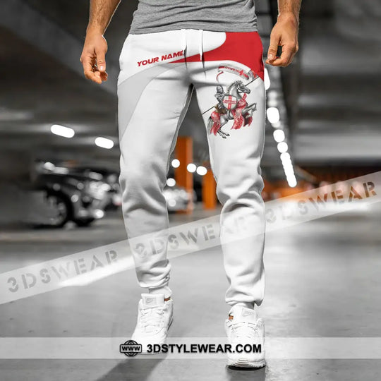 Unisex Pants - Custom Name Pants - England Horseman Pants style option 4