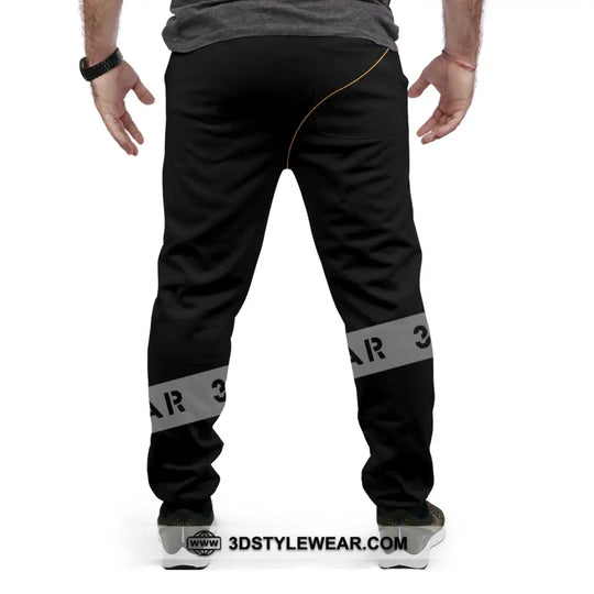 Unisex Pants - Custom Name Fire Bowling Pants style option 2