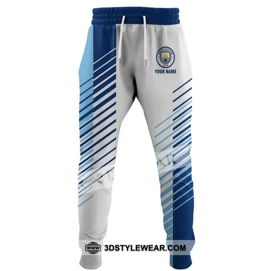 Unisex Pants - Custom Name The Sky Blues FC Lover Pants style option 2