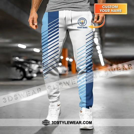 Unisex Pants - Custom Name The Sky Blues FC Lover Pants style option 1