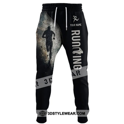 Unisex Pants - Custom Text Pants Marathon Running Lover Sport Pants - Pants