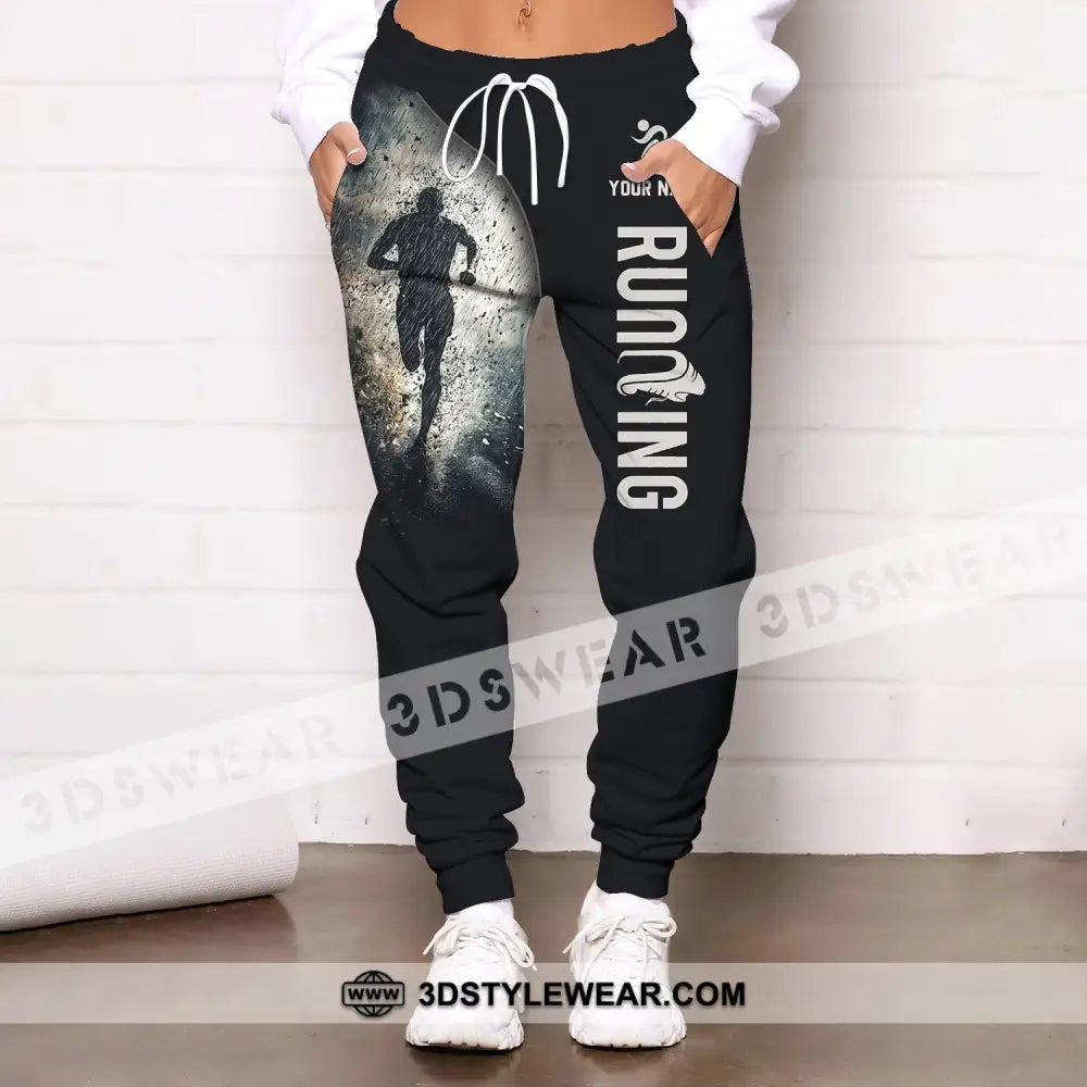 Unisex Pants - Custom Text Pants Marathon Running Lover Sport Pants - Pants