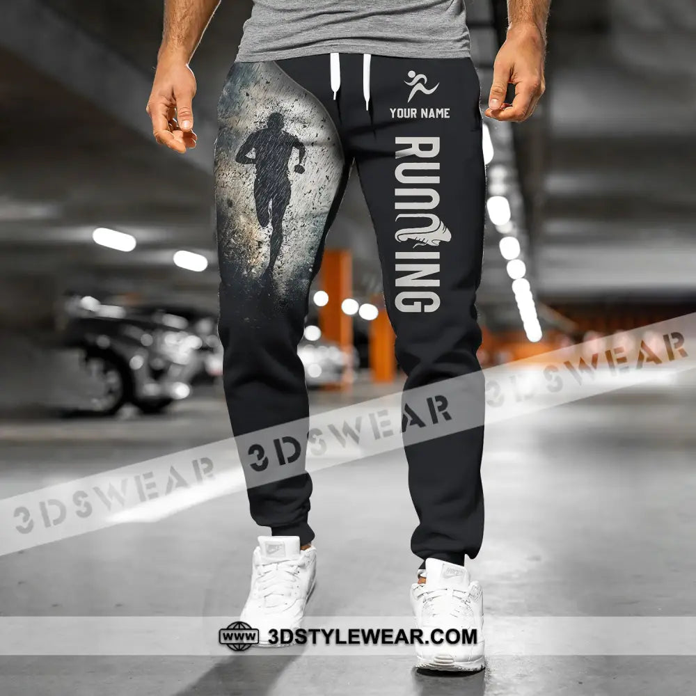 Unisex Pants - Custom Text Pants Marathon Running Lover Sport Pants - Pants