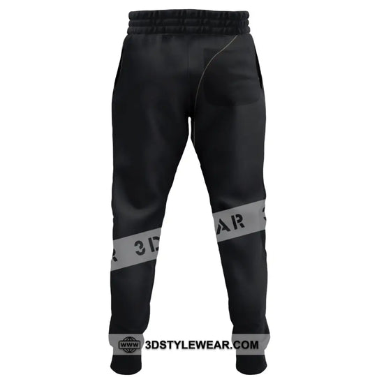Unisex Pants - Custom Text Pants, Marathon Running Lover Sport Pants style option 4