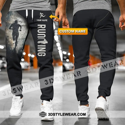 Unisex Pants - Custom Text Pants Marathon Running Lover Sport Pants - S - Pants