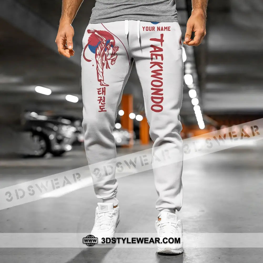 Unisex Pants - Custom Text Pants Taekwondo Pants - Pants