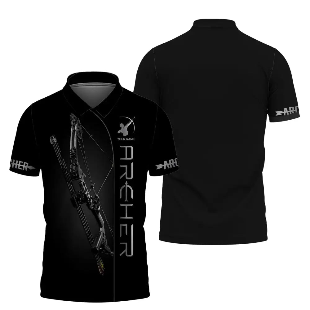 Unisex Shirt Archery T-Shirt Polo Gifts For Lovers / S