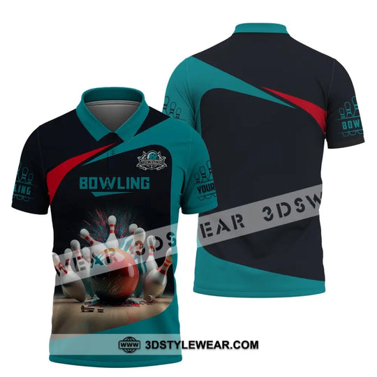 Unisex Shirt, Bowling T-Shirt, Custom Name Bowling Shirt, Shirt For Bowling Lovers style option 4