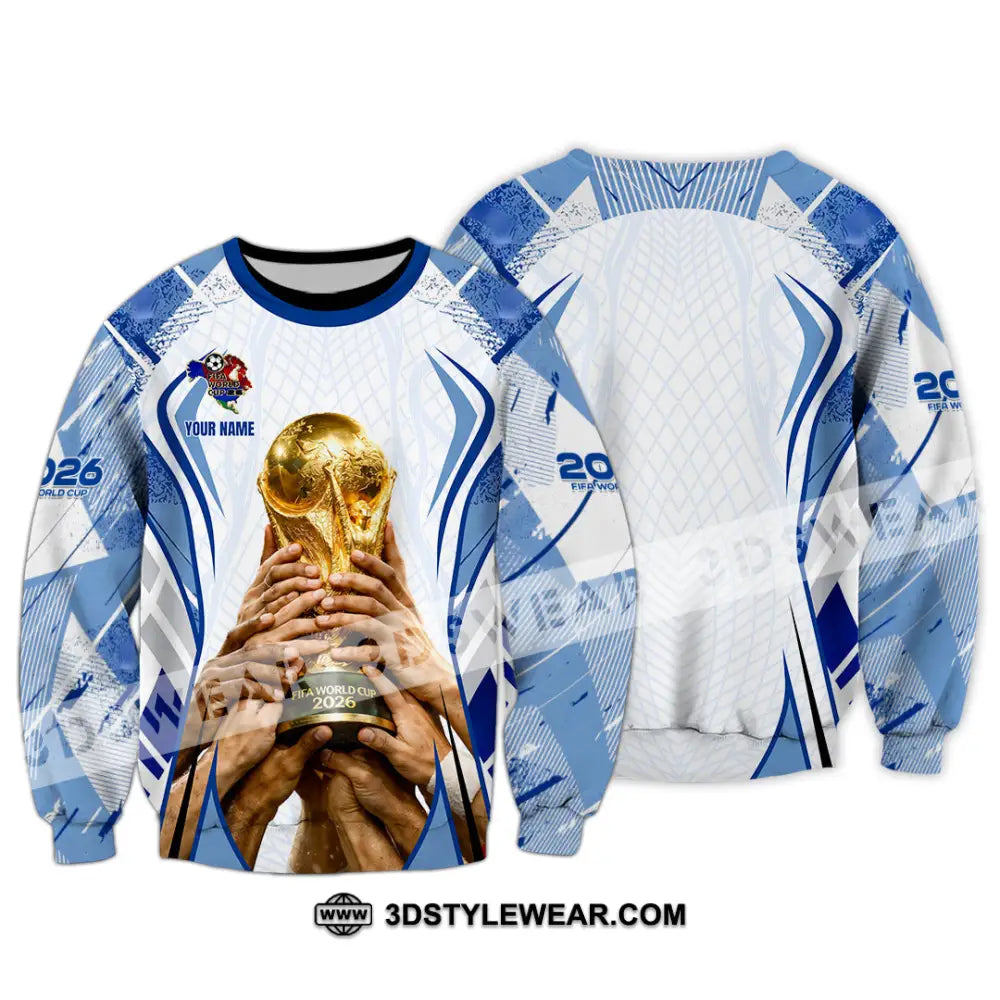 Unisex Shirt - Custom 2026 World Cup 3D Shirt Long Sleeve / S T-shirt