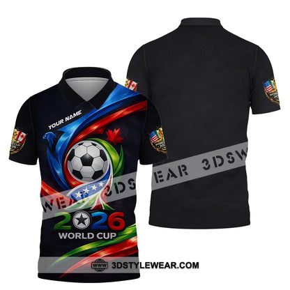Unisex Shirt - Custom 2026 World Cup 3D Shirt Polo Shirt / S T-shirt