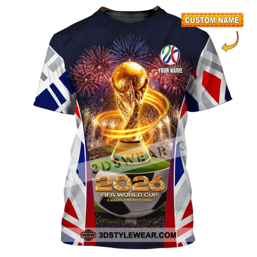 Unisex Shirt - Custom 2026 World Cup 3D Shirt T-shirt