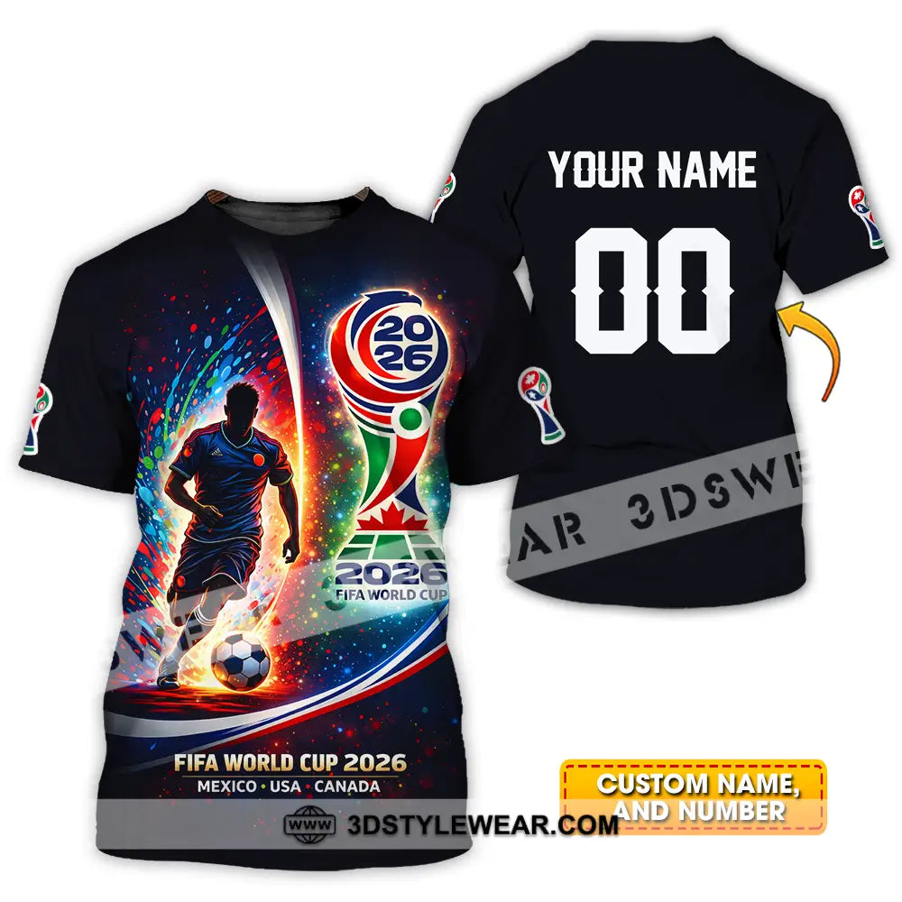 Unisex Shirt - Custom 2026 World Cup 3D Shirt T-shirt