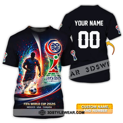 Unisex Shirt - Custom 2026 World Cup 3D Shirt T-shirt