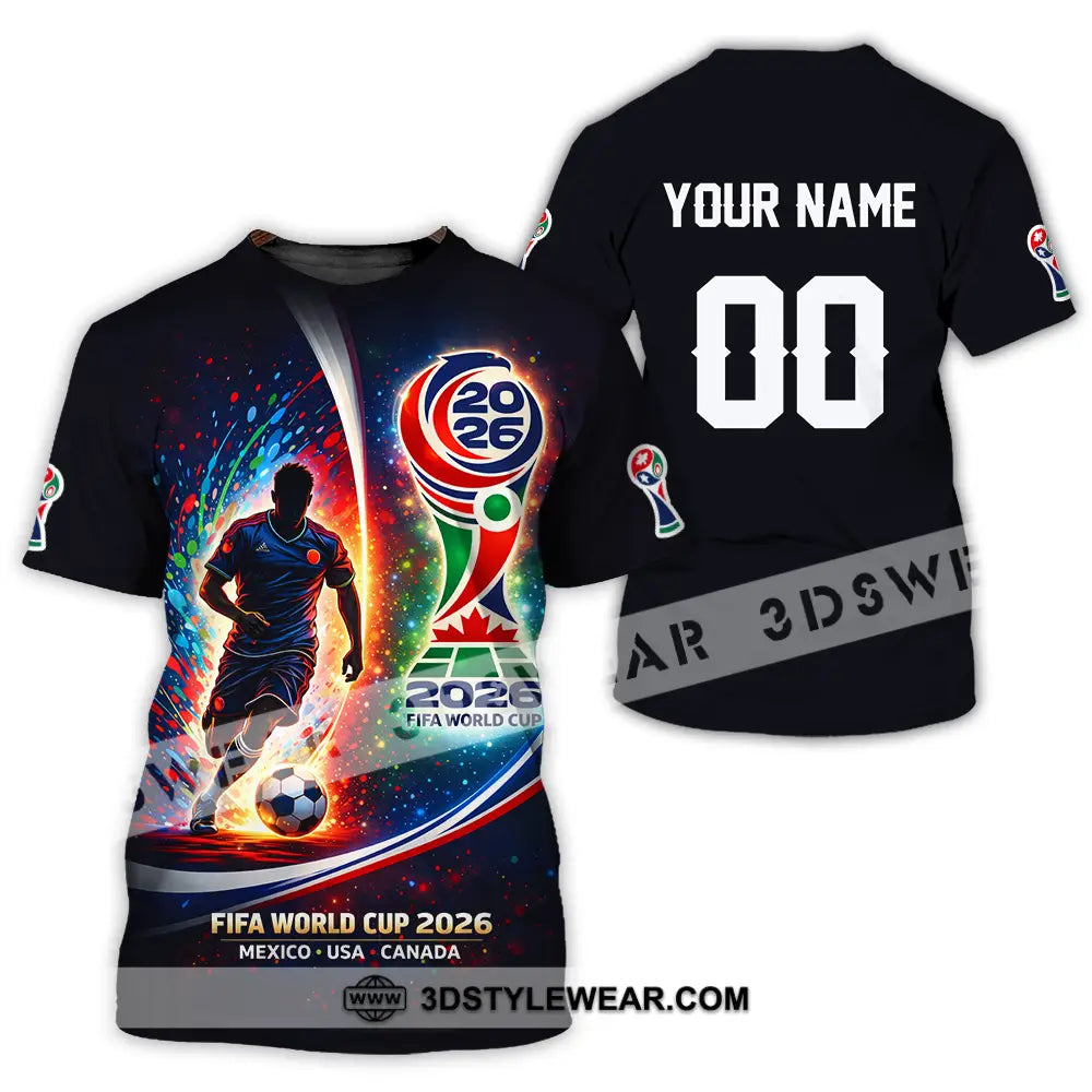 Unisex Shirt - Custom 2026 World Cup 3D Shirt T-Shirt / S T-shirt