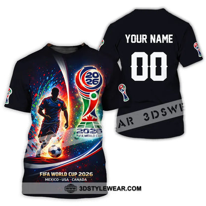 Unisex Shirt - Custom 2026 World Cup 3D Shirt T-Shirt / S T-shirt