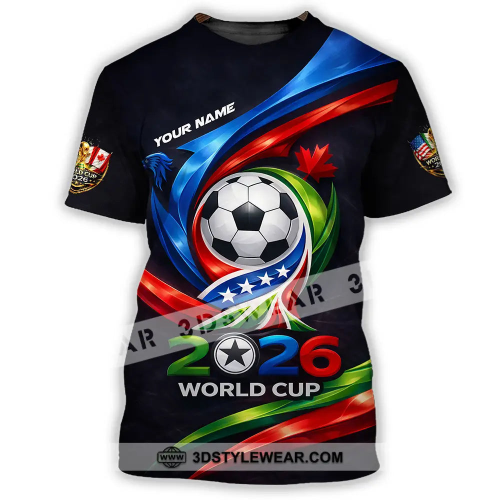 Unisex Shirt - Custom 2026 World Cup 3D Shirt T-Shirt / S T-shirt