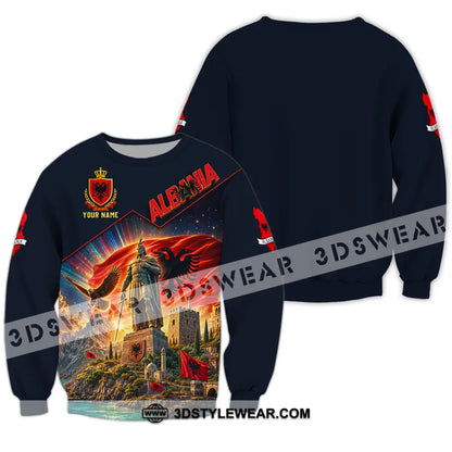 Unisex Shirt - Custom Albania Shirt - Long Sleeve / S - T-shirt