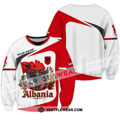 Unisex Shirt - Custom Albania Shirt - Long Sleeve / S - T-shirt