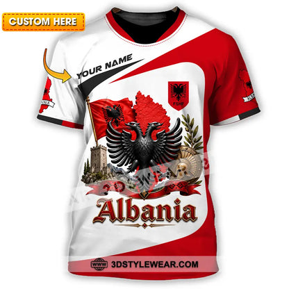 Unisex Shirt - Custom Albania Shirt - T-shirt
