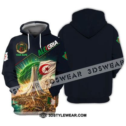 Unisex Shirt - Custom Algeria Shirt - Hoodie / S - T-shirt