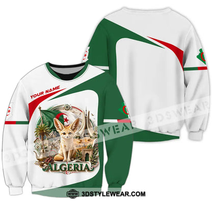Unisex Shirt - Custom Algeria Shirt - Long Sleeve / S - T-shirt