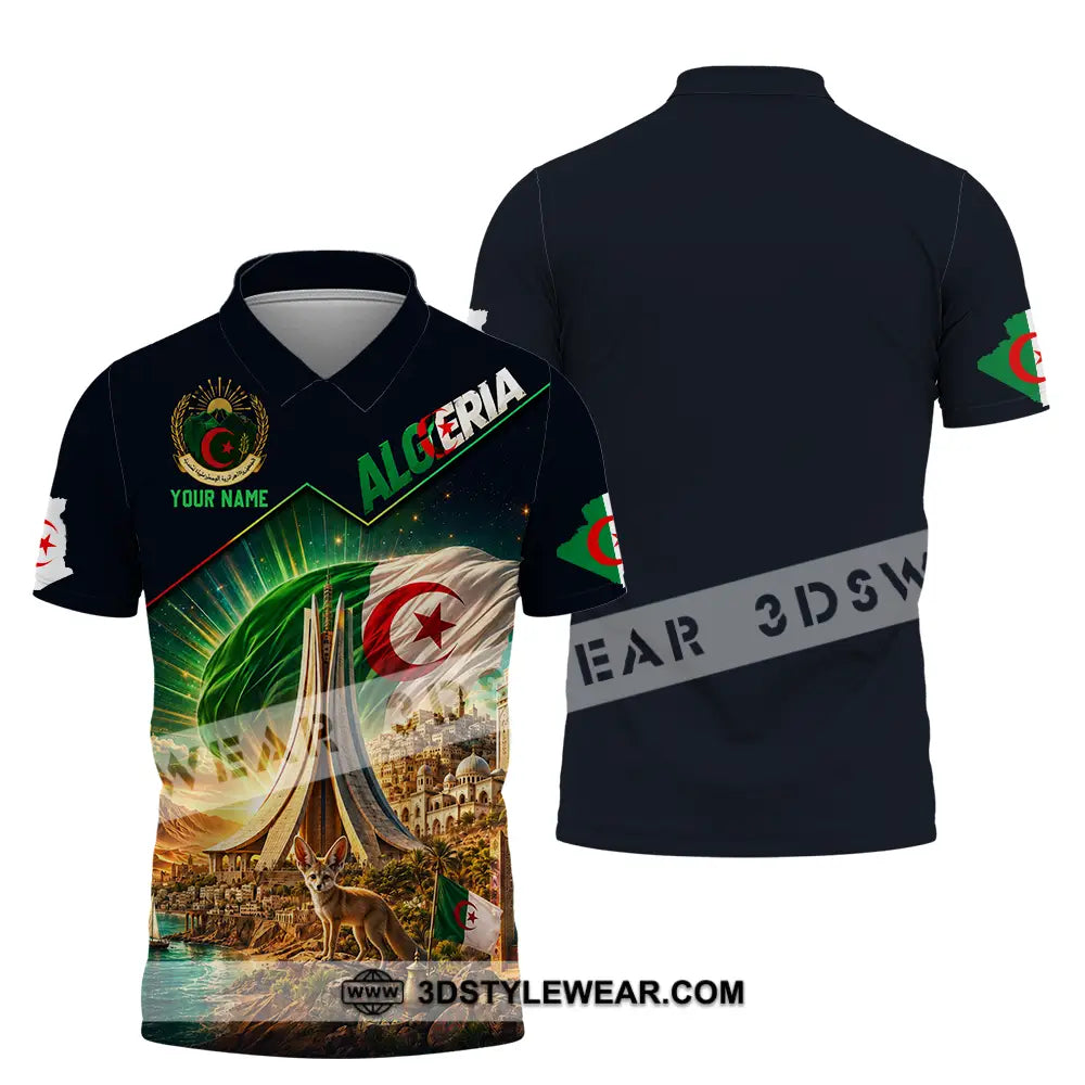 Unisex Shirt - Custom Algeria Shirt - Polo Shirt / S - T-shirt