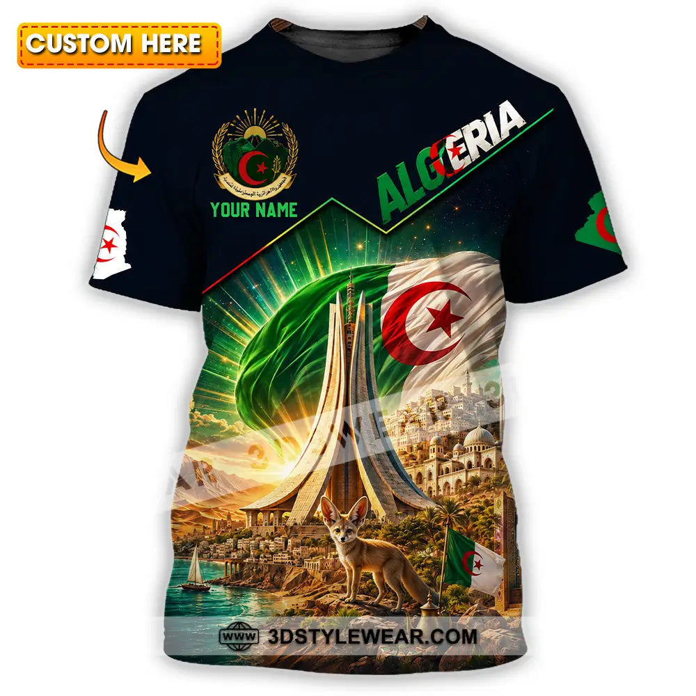 Unisex Shirt - Custom Algeria Shirt - T-shirt