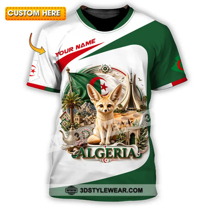 Unisex Shirt - Custom Algeria Shirt - T-shirt