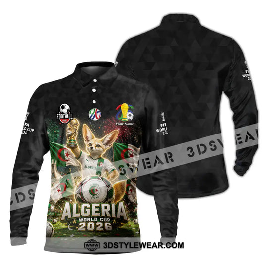 Unisex Shirt - Custom Algeria World Cup 2026 Shirt style option 4
