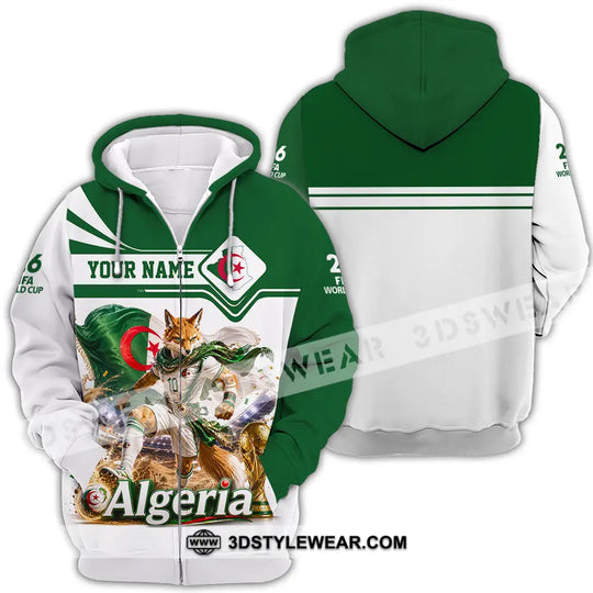 Unisex Shirt - Custom Algeria World Cup 2026 Shirt style option 4