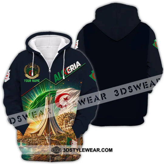 Unisex Shirt - Custom Algeria Shirt style option 4
