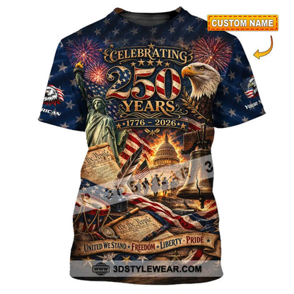 Unisex Shirt - Custom America 250 Years Shirt - T-shirt
