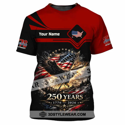 Unisex Shirt - Custom America 250 Years Shirt - T-Shirt / S - T-shirt