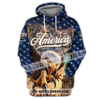 Unisex Shirt - Custom America Shirt - Hoodie / S - T-shirt