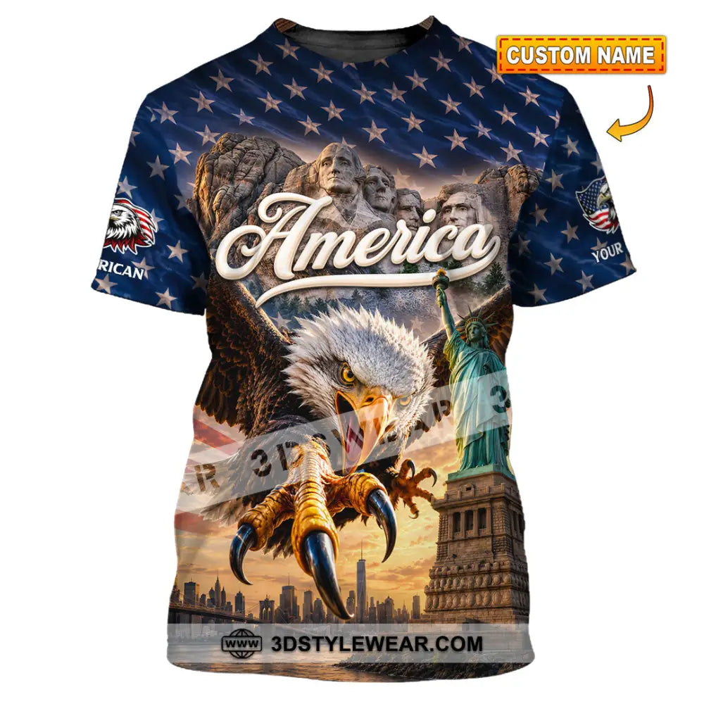 Unisex Shirt - Custom America Shirt - T-shirt