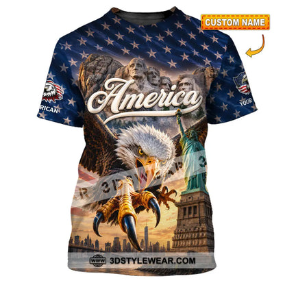 Unisex Shirt - Custom America Shirt - T-shirt