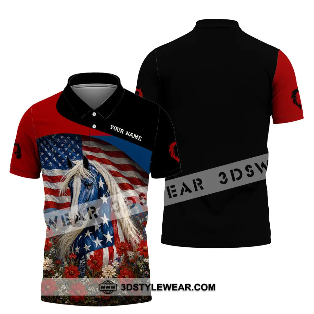 Unisex Shirt - Custom American Shirt - Polo Shirt / S - T-shirt