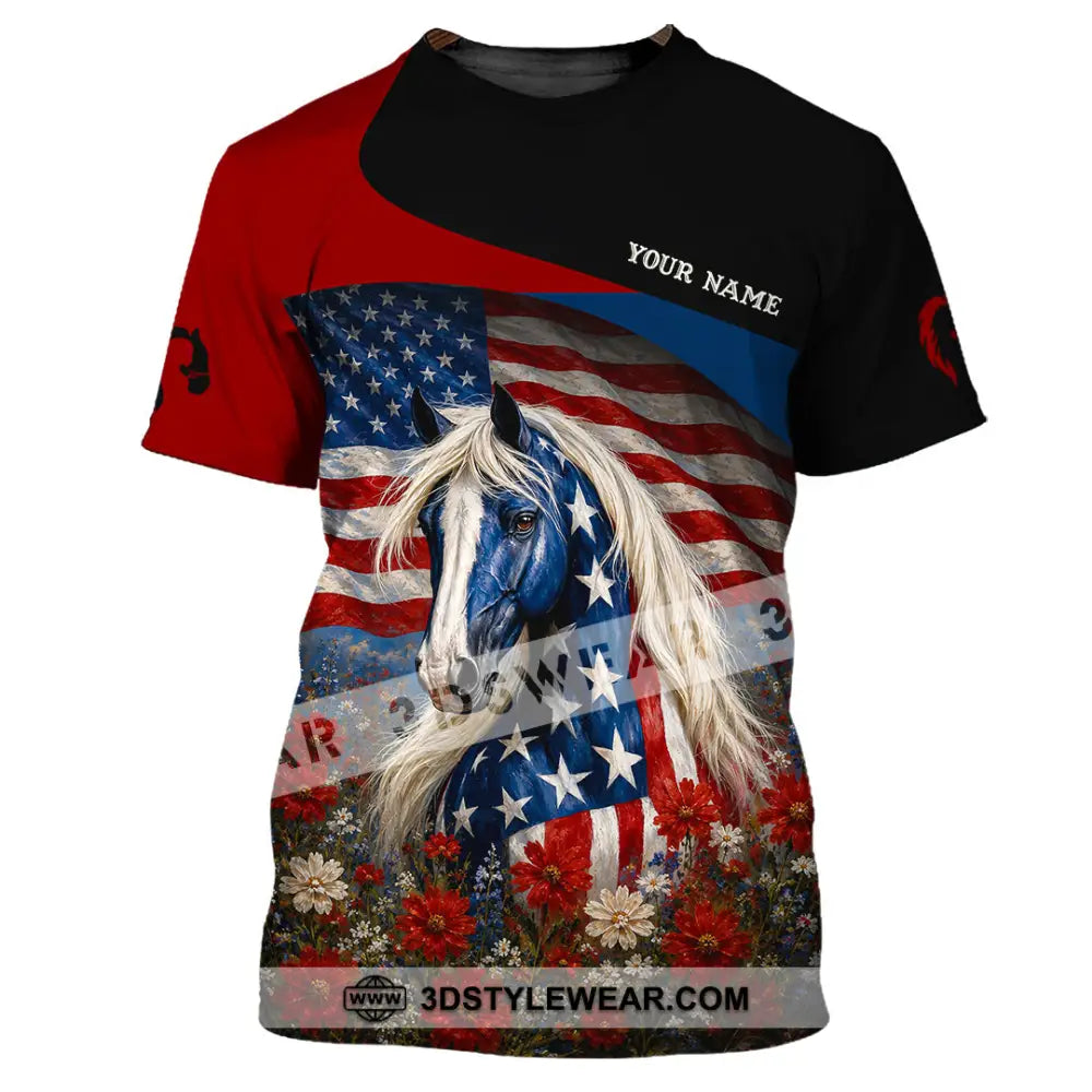 Unisex Shirt - Custom American Shirt - T-Shirt / S - T-shirt