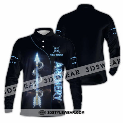 Unisex Shirt - Custom Archery Shirt - Long Sleeve Polo / S - T-shirt