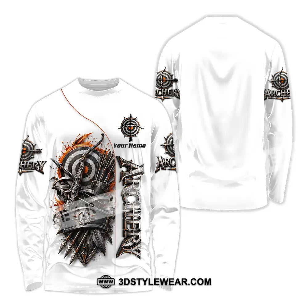 Unisex Shirt - Custom Archery Shirt - Long Sleeve Shirt / S - T-shirt