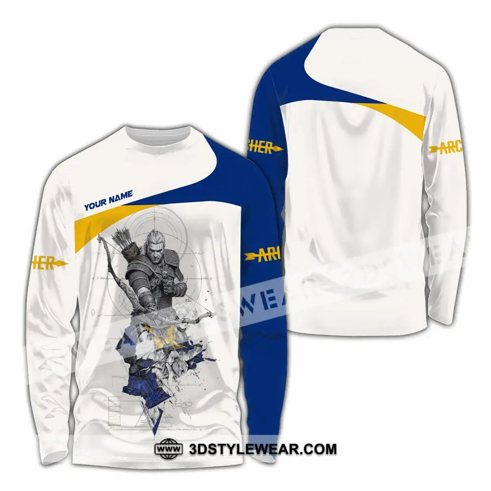 Unisex Shirt - Custom Archery Shirt - Long Sleeve Shirt / S - T-shirt