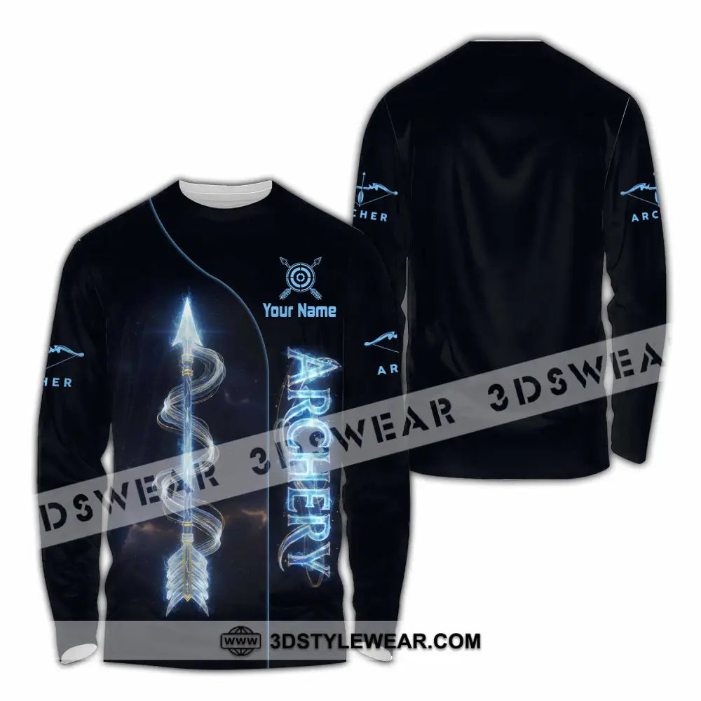 Unisex Shirt - Custom Archery Shirt - Long Sleeve Shirt / S - T-shirt